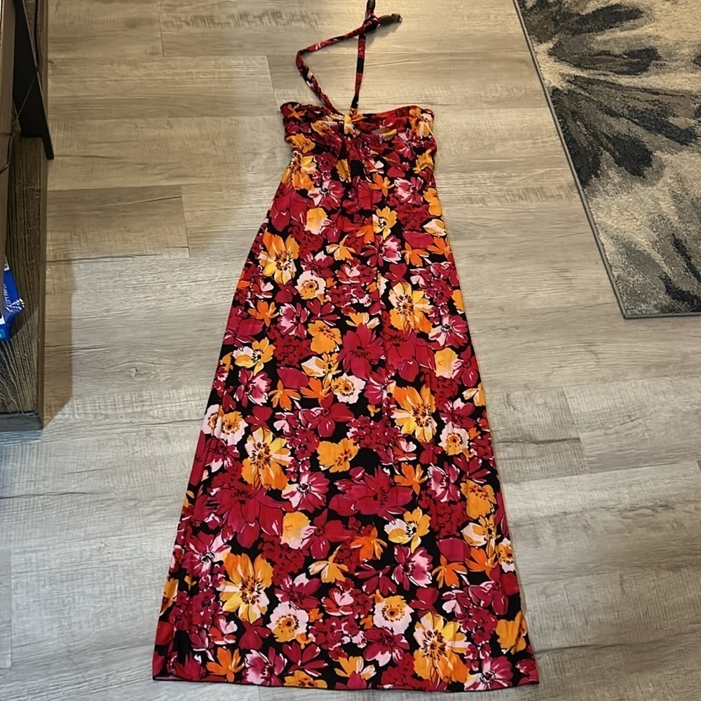 Claudia Richard Women’s Floral Maxi Dress Size L